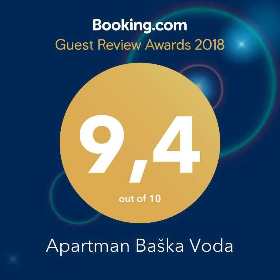 Apartman Baška Voda Екстериор снимка